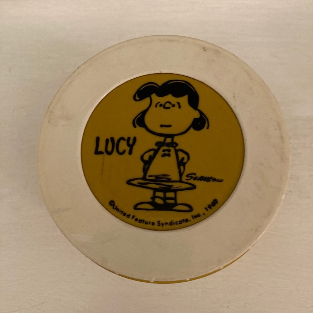 Vintage Charlie Brown Lucy Insulated Thermos